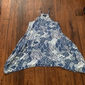 New Look Sleeveless blue Dress Size M